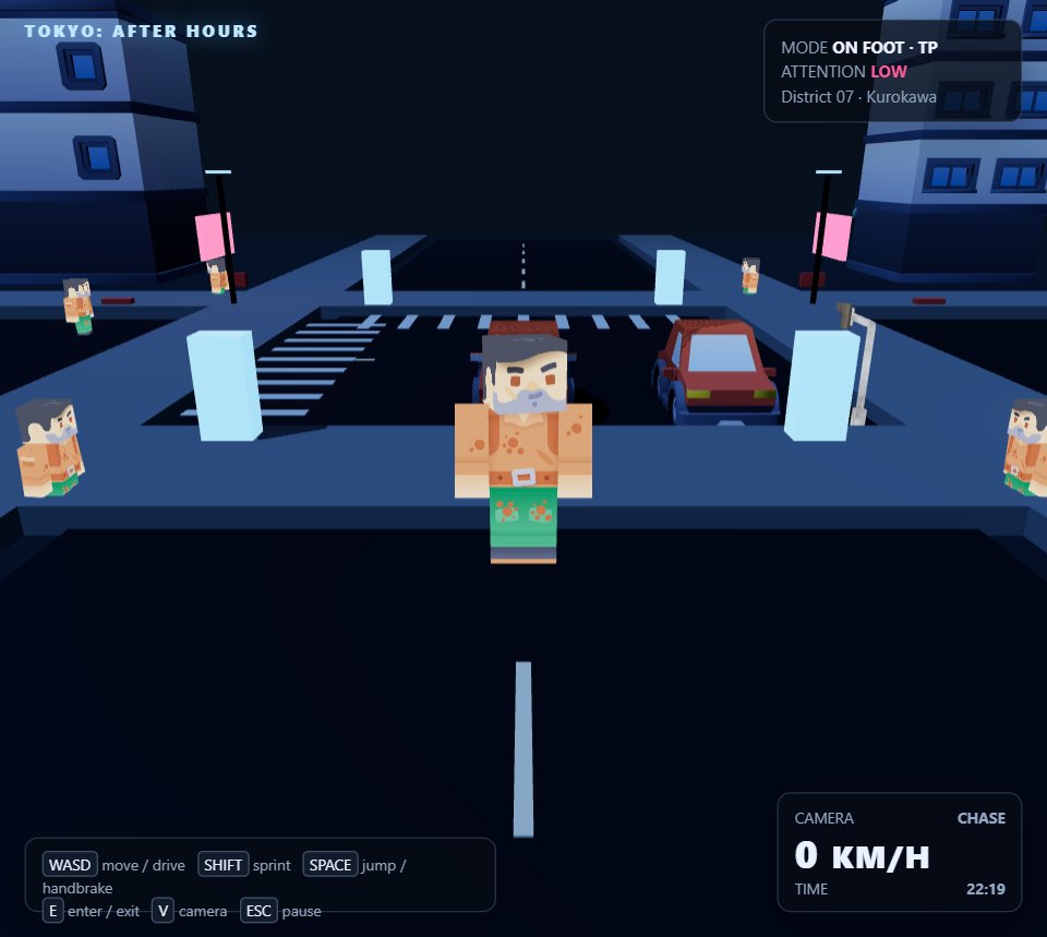 TOKYO: AFTER HOURS screenshot