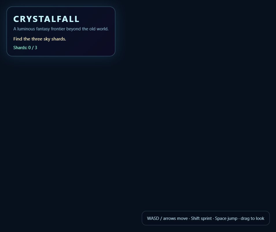 Crystalfall screenshot