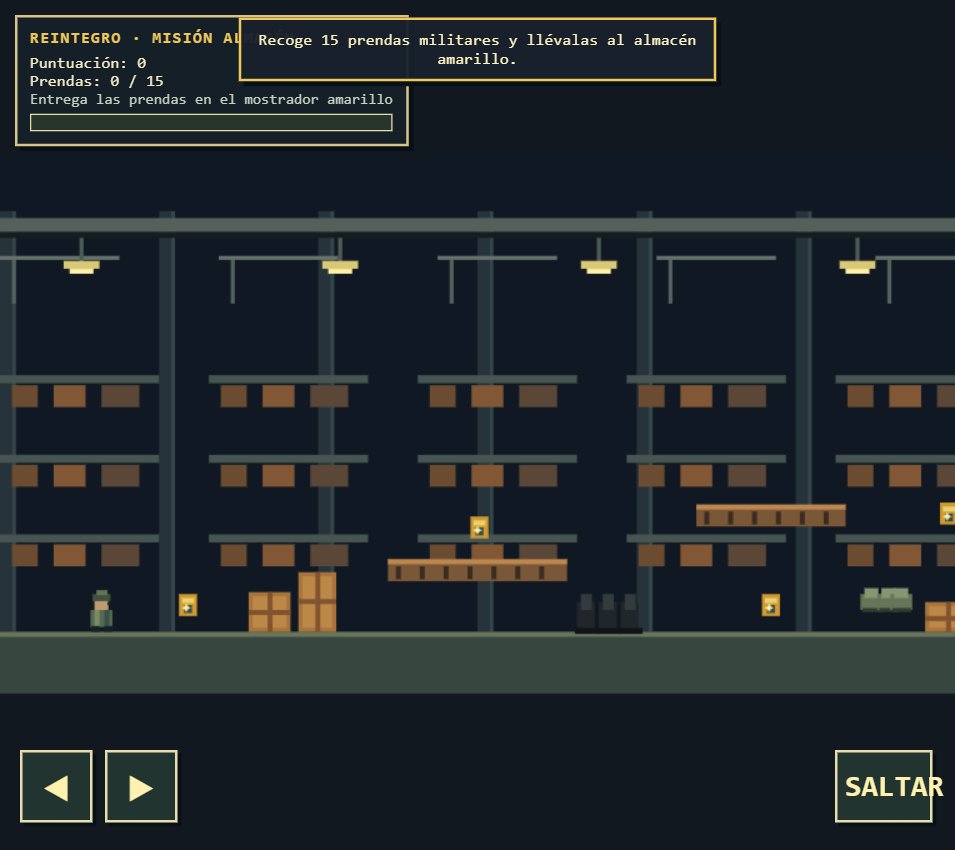 Reintegro Almacén screenshot