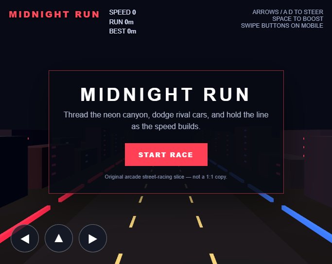 Midnight Run screenshot