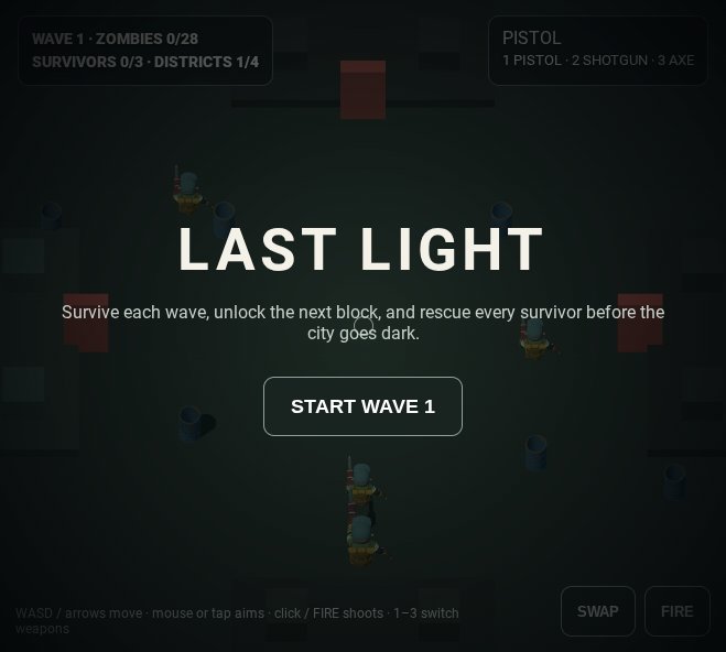Last Light screenshot
