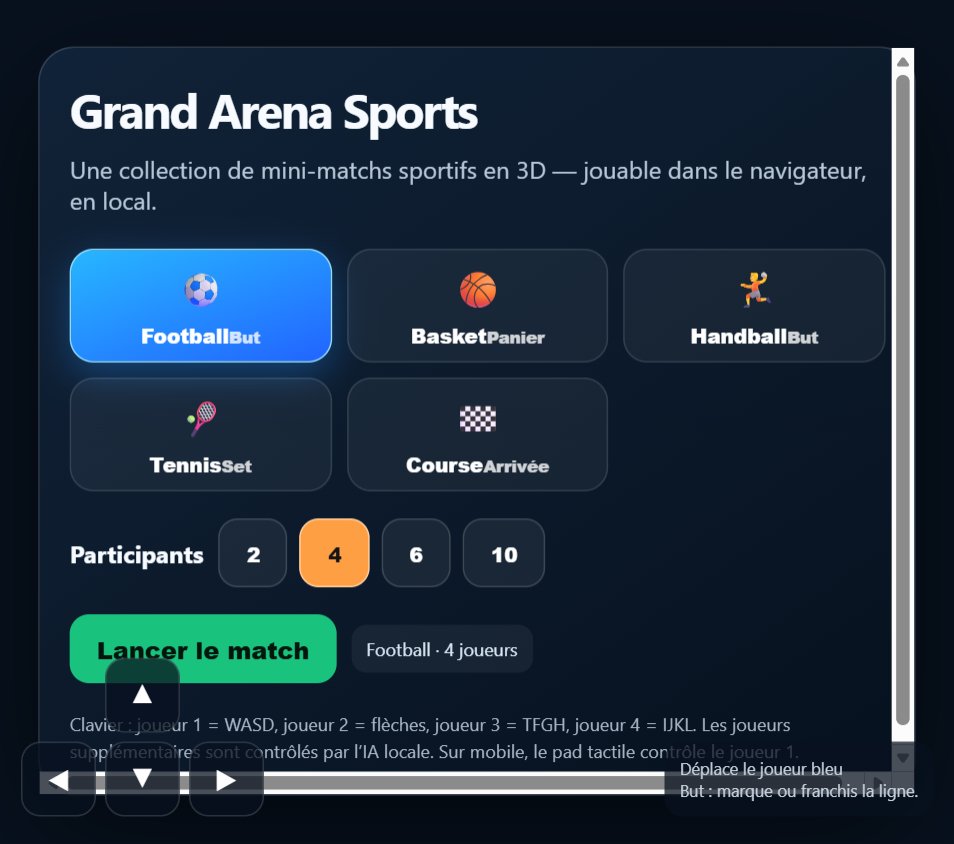 Grand Arena Sports screenshot
