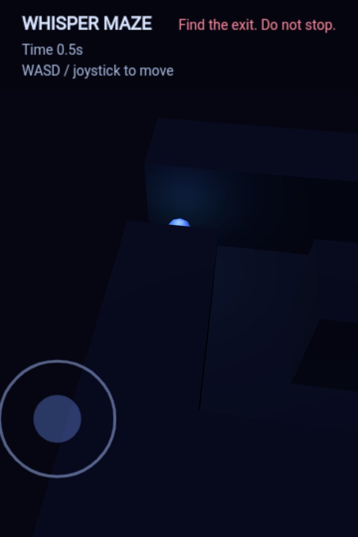 Whisper Maze screenshot