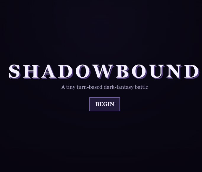 Shadowbound screenshot