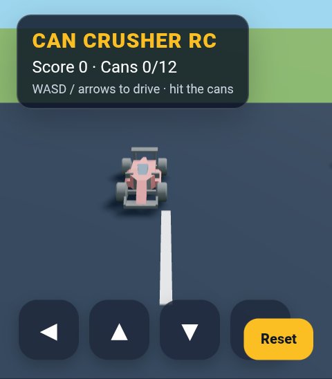 Can Crusher RC screenshot