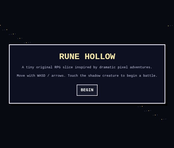 Rune Hollow screenshot