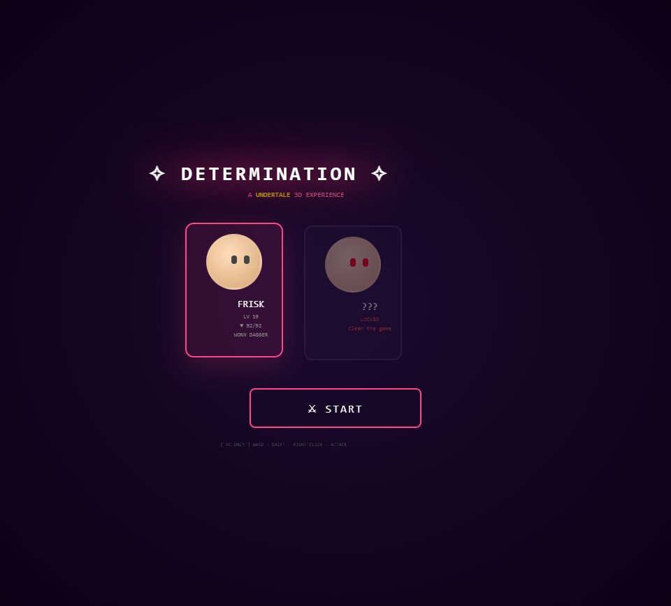 Determination screenshot