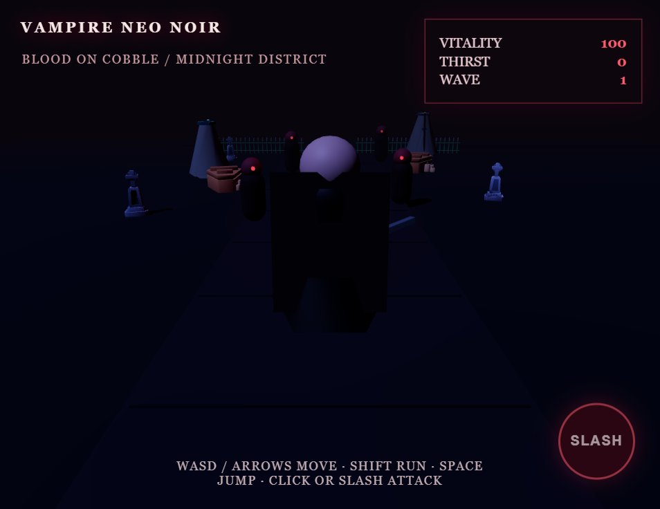 Vampire Neo Noir screenshot