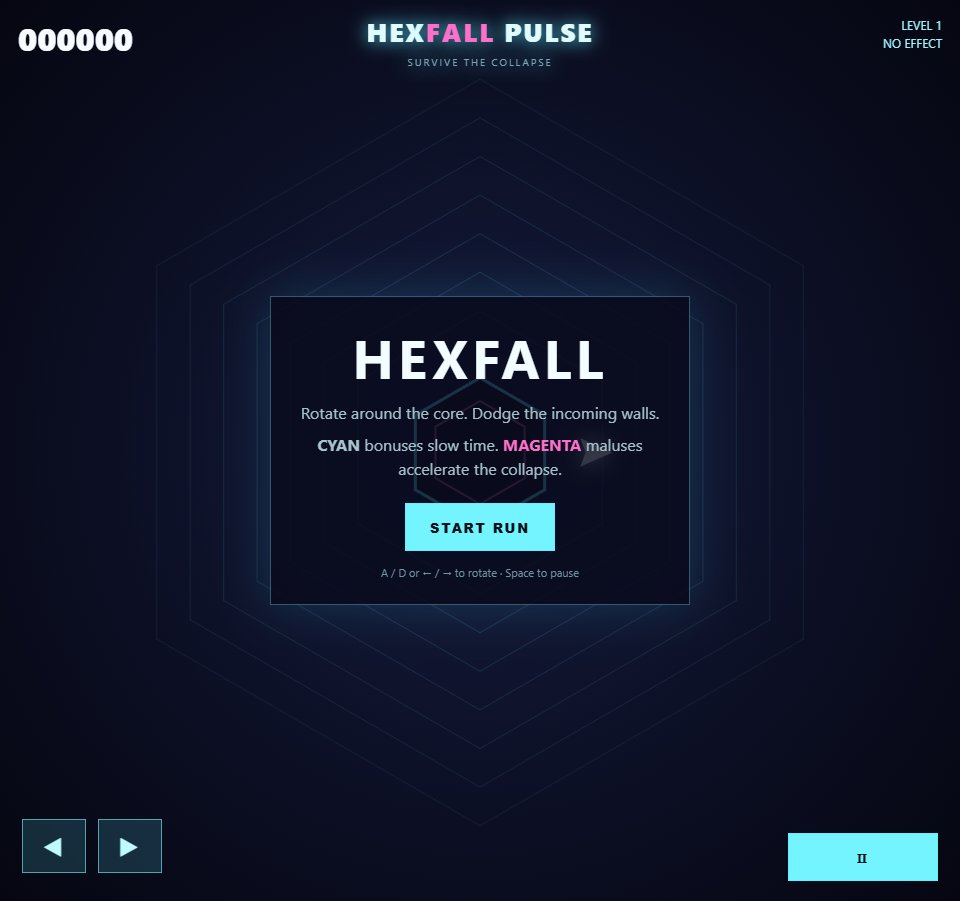 Hexfall Pulse screenshot