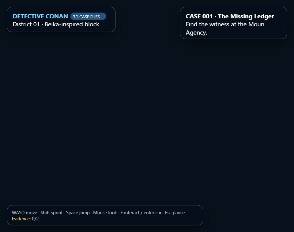 Detective Conan 3D Case Files screenshot