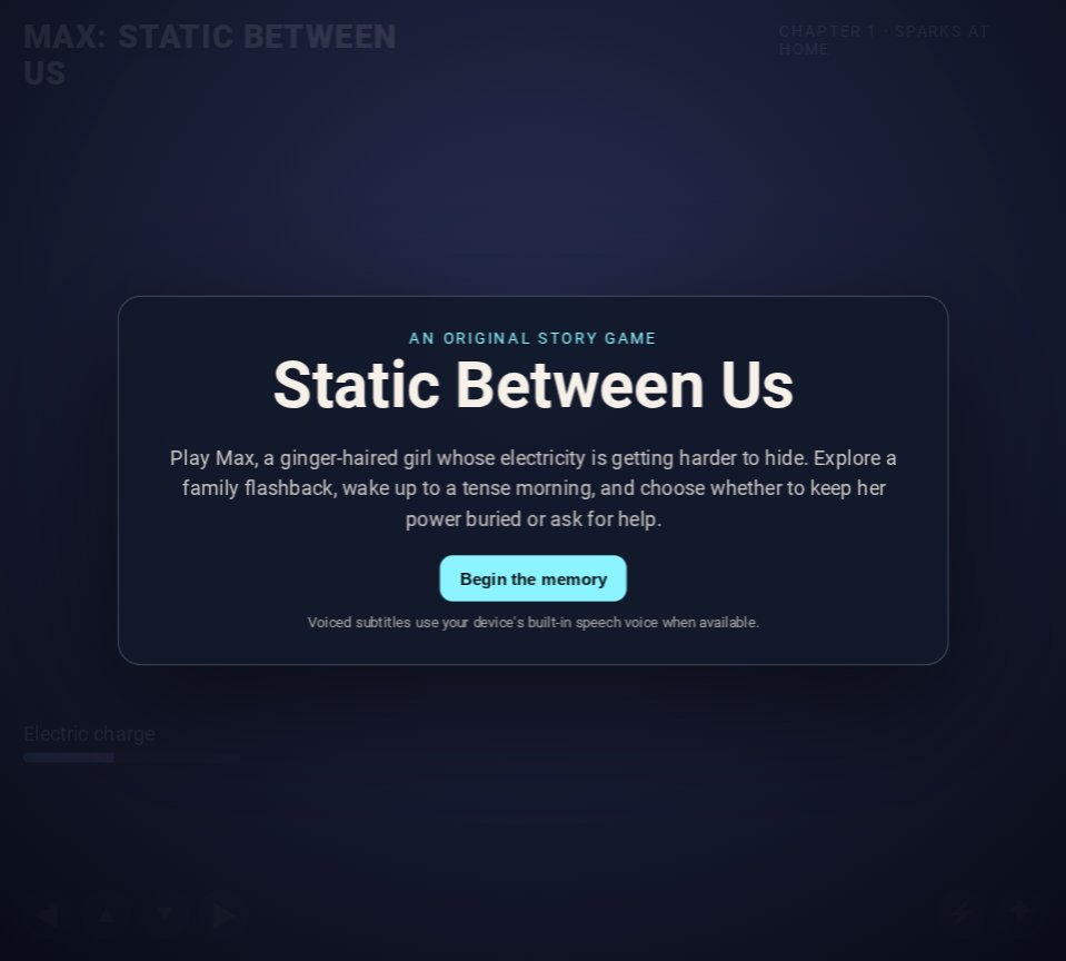Static Between Us screenshot