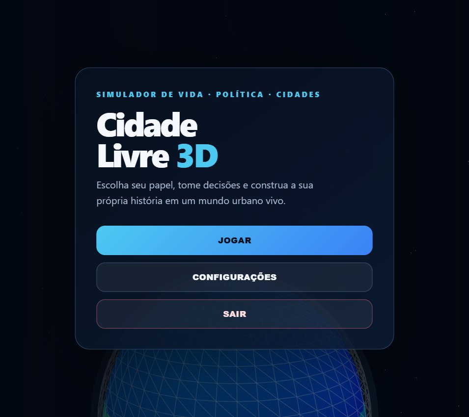 Cidade Livre 3D screenshot