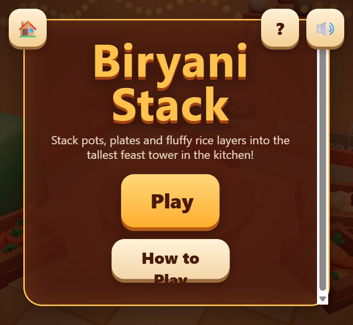 Biryani Stack screenshot