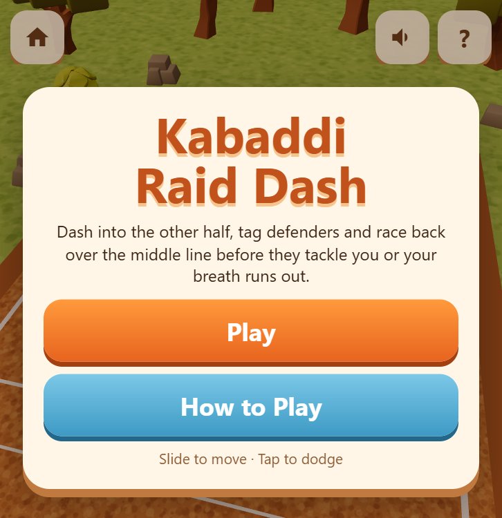 Kabaddi Raid Dash screenshot