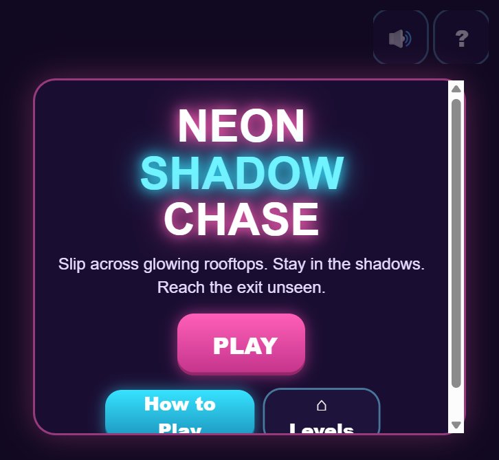 Neon Shadow Chase screenshot