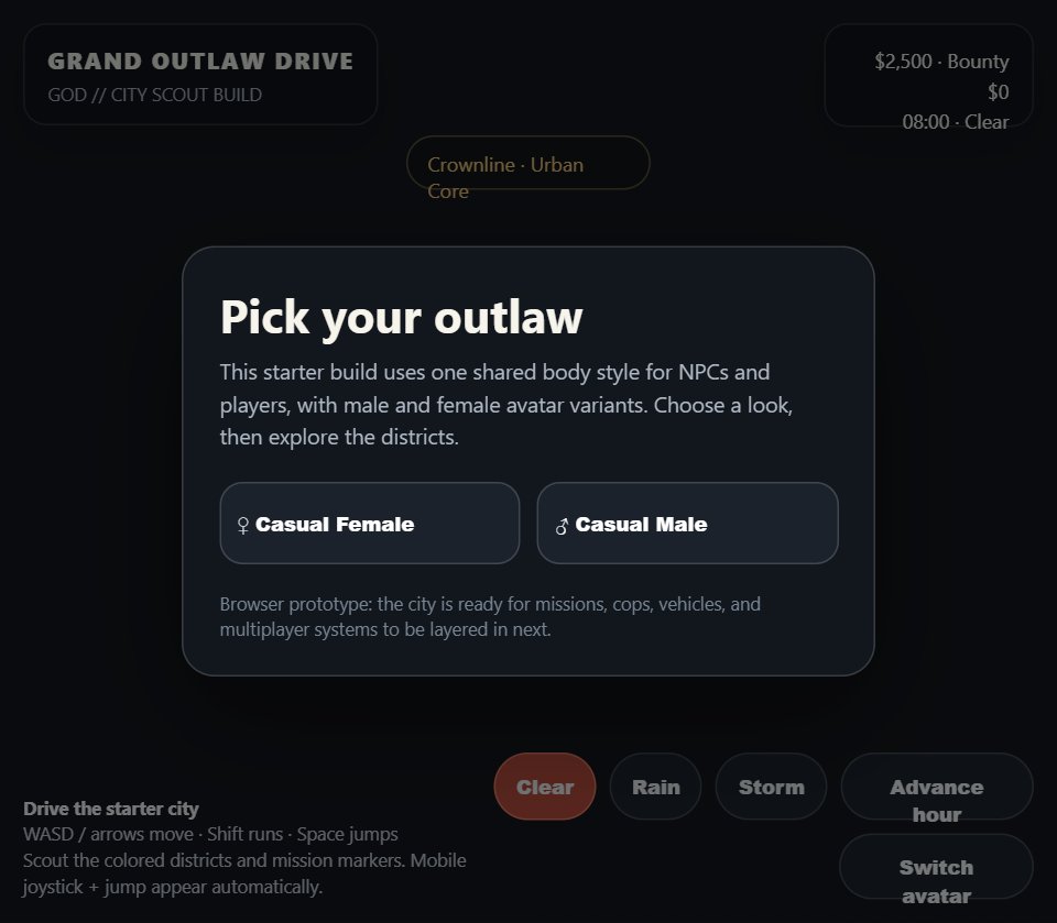 Grand Outlaw Drive screenshot