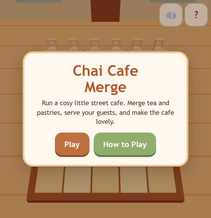 Chai Cafe Merge screenshot