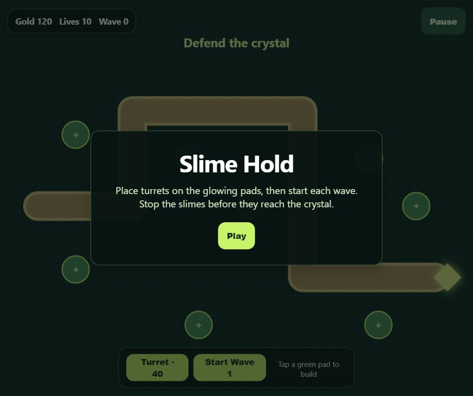 Slime Hold screenshot