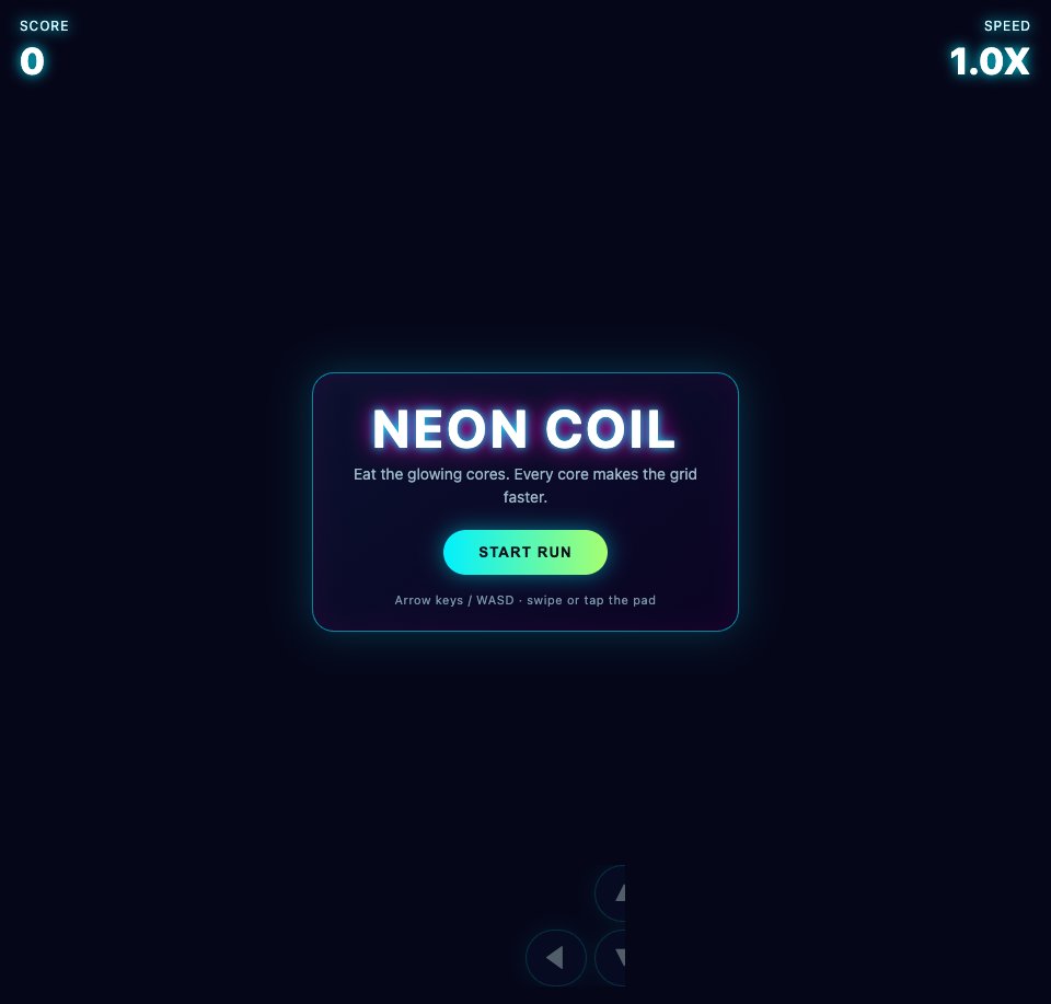 Neon Coil screenshot