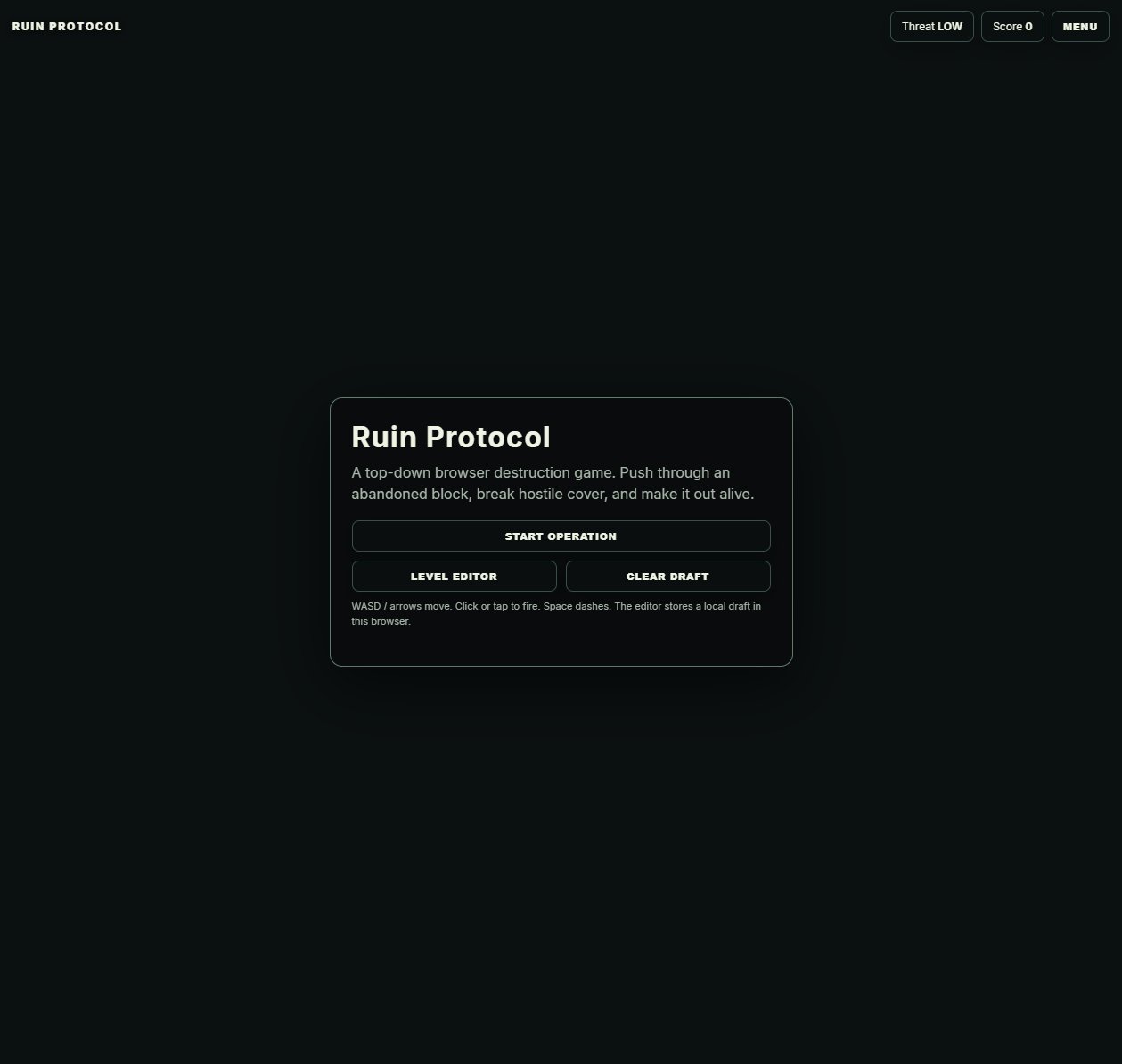 Ruin Protocol screenshot