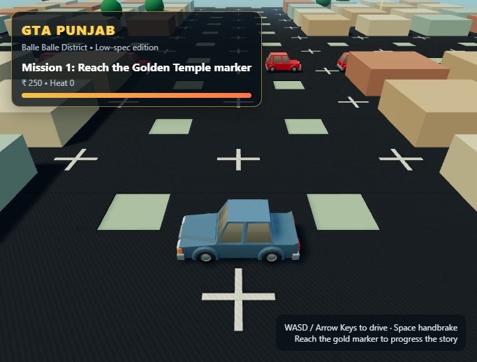 GTA Punjab screenshot