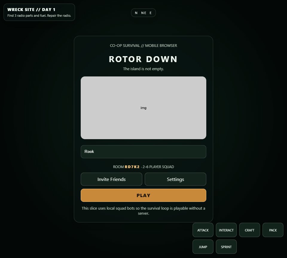 Rotor Down screenshot