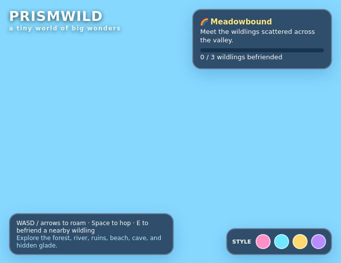 Prismwild screenshot
