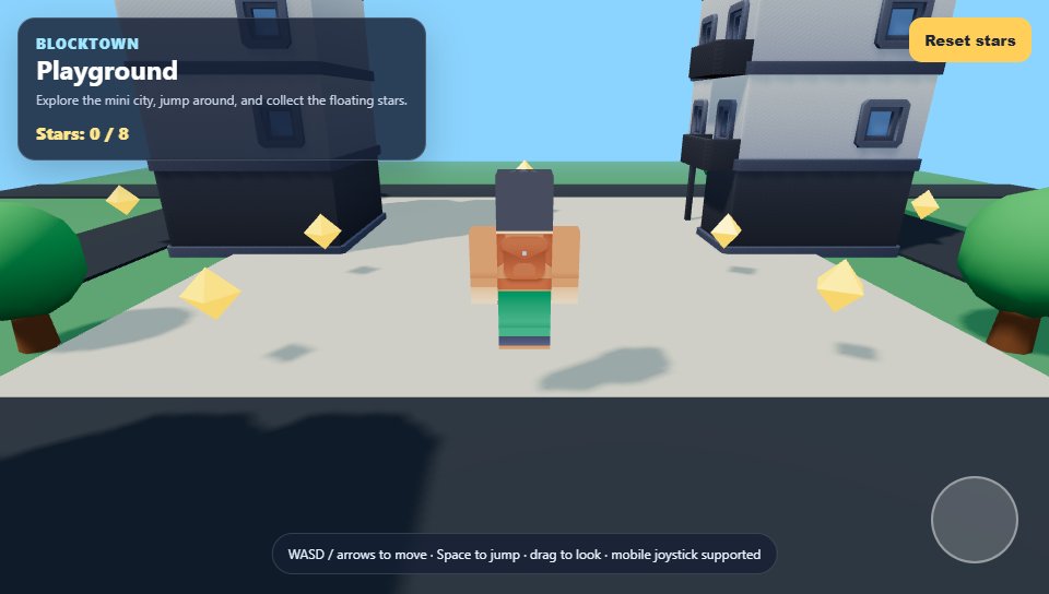 Blocktown Playground screenshot