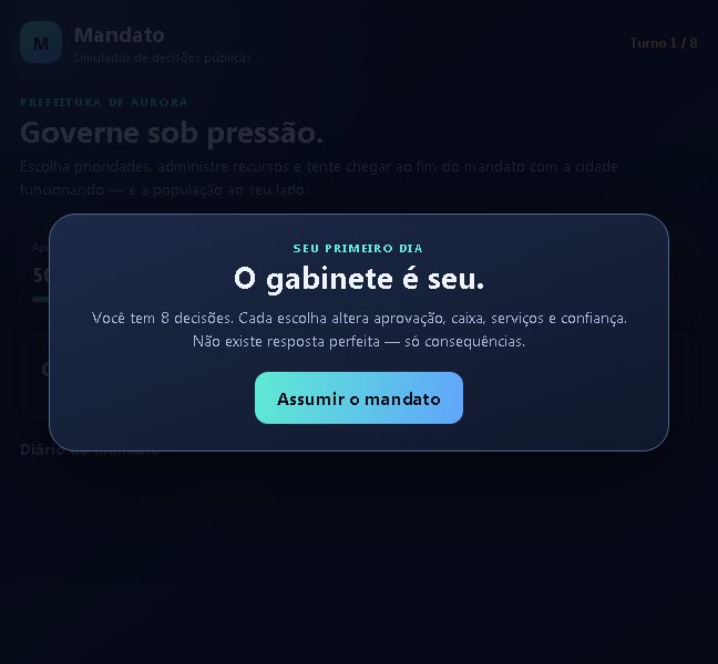 Mandato screenshot