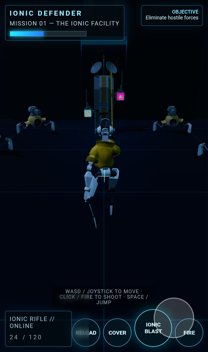Ionic Defender screenshot