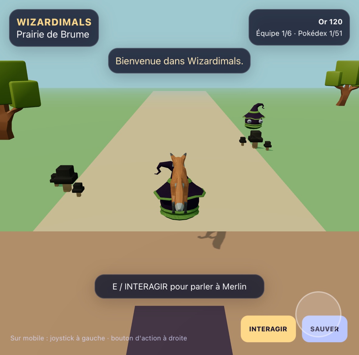 Wizardimals screenshot