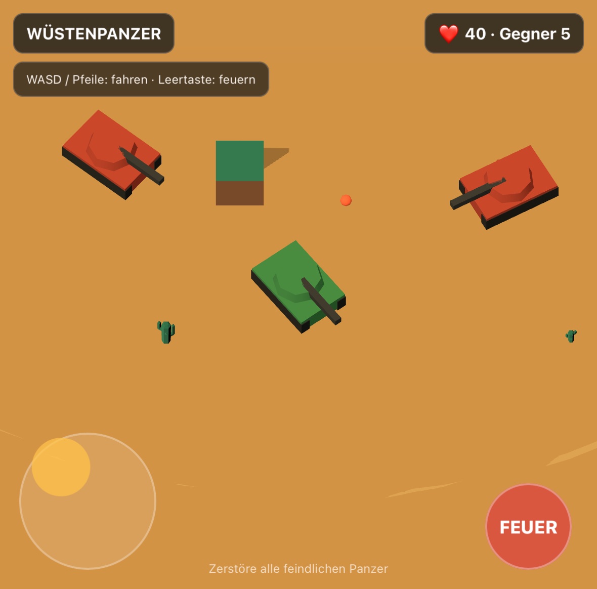 Wüstenpanzer screenshot