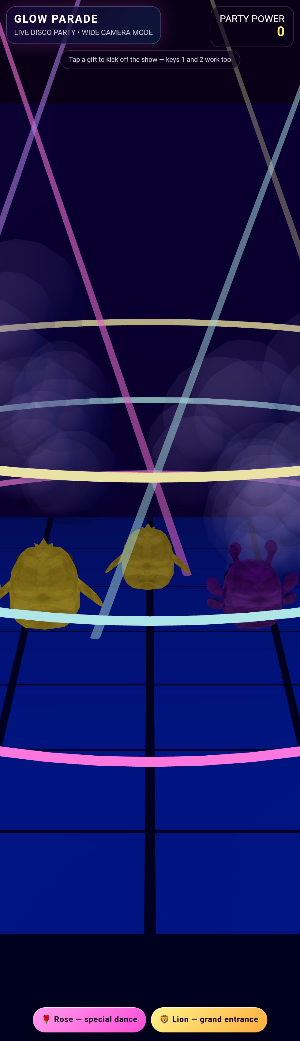 Glow Parade screenshot