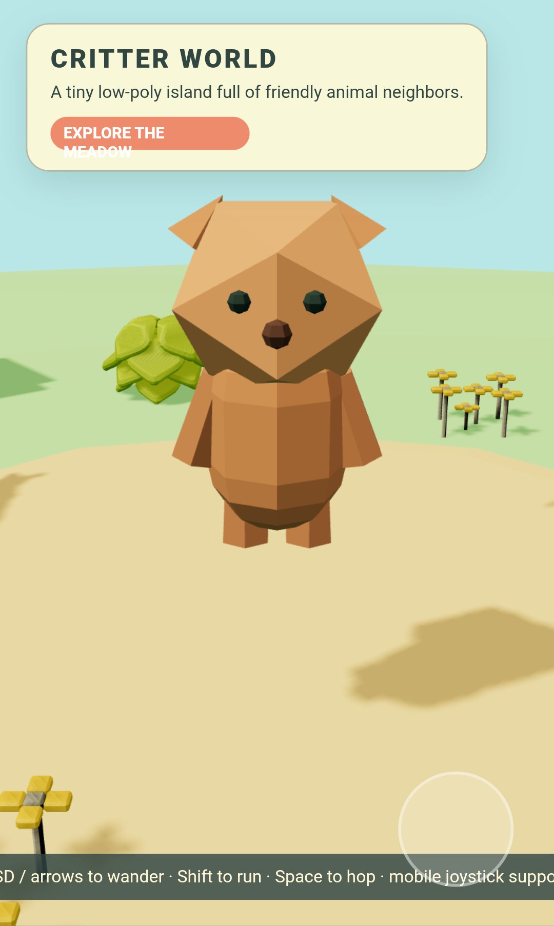 Critter World screenshot