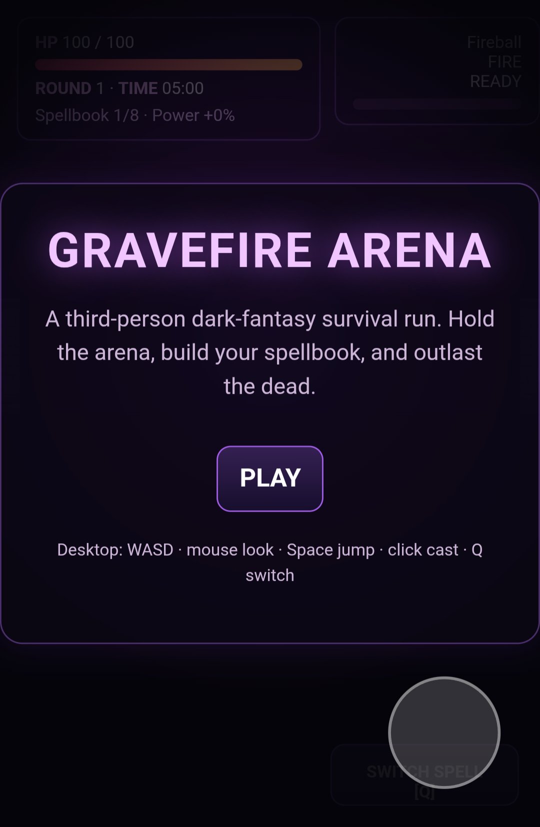 Gravefire Arena screenshot