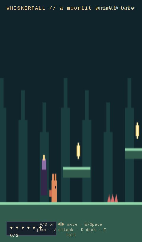 Whiskerfall screenshot