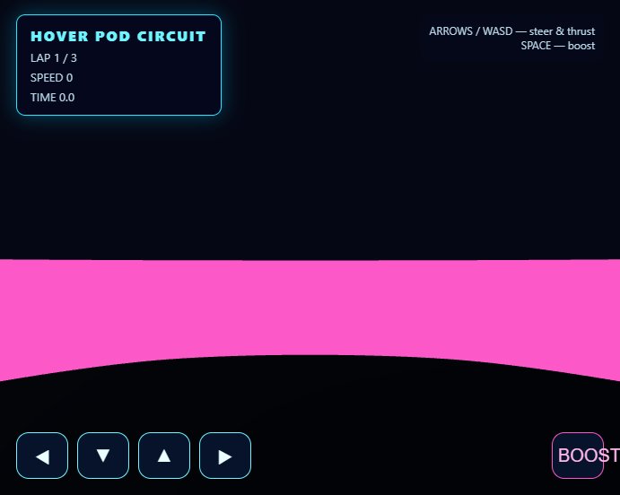 Hover Pod Circuit screenshot
