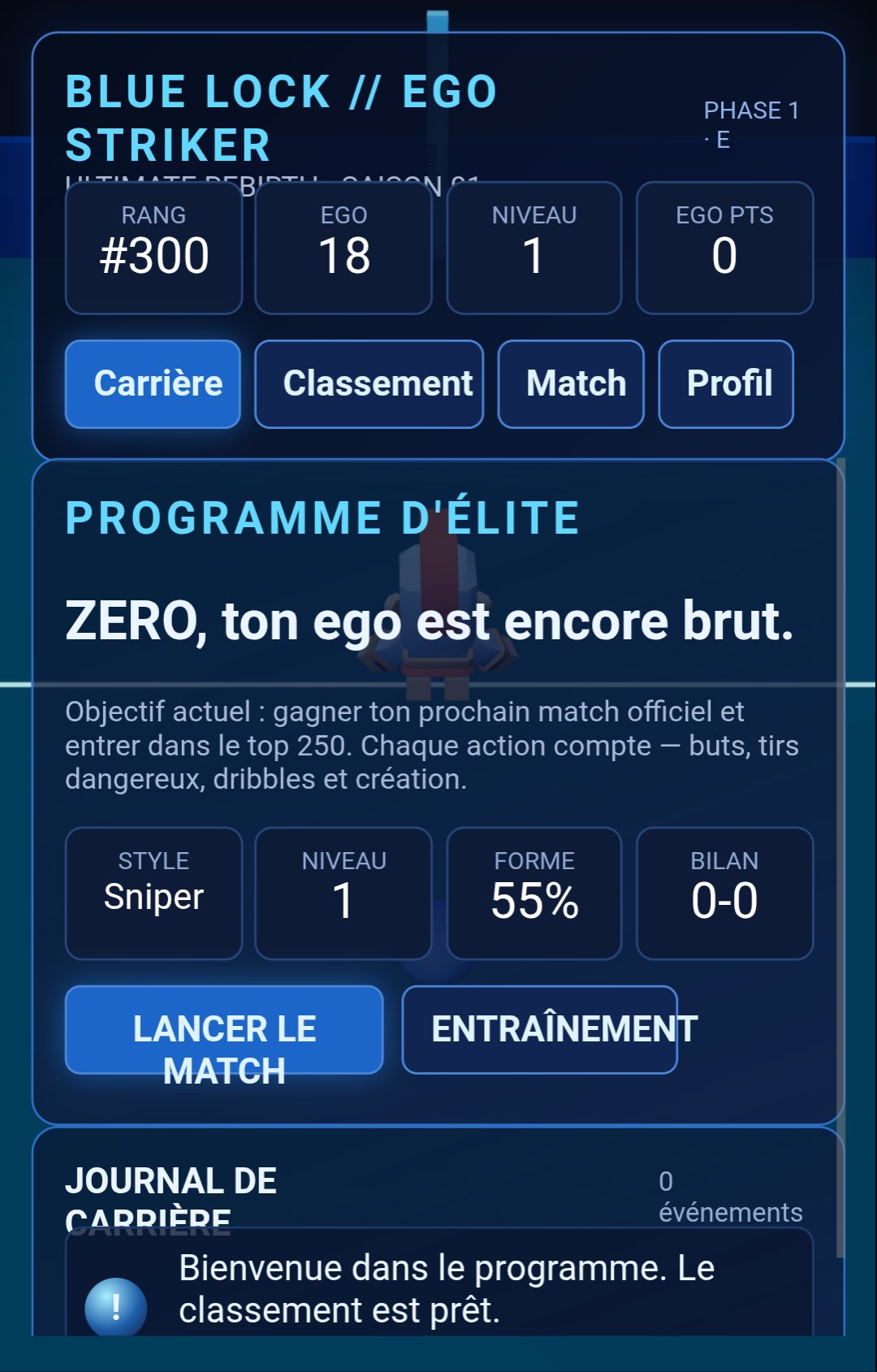 Ego Striker screenshot