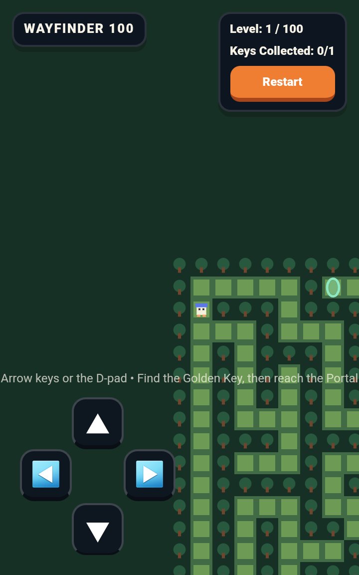 Wayfinder 100 screenshot