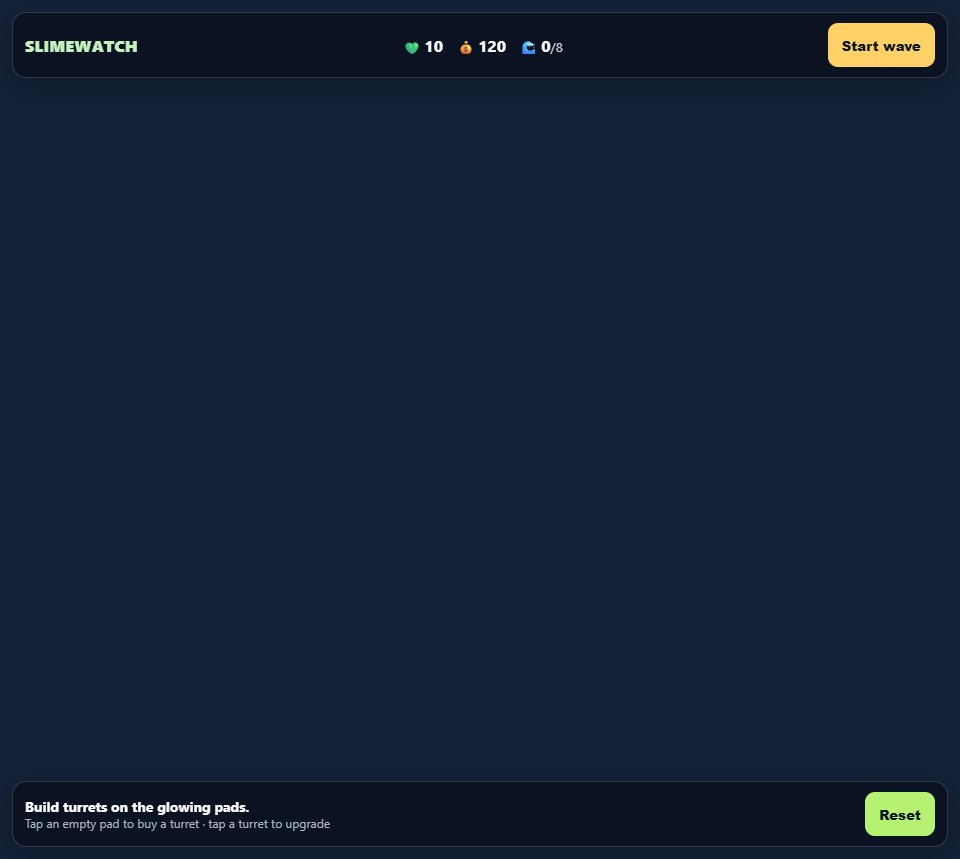 Slimewatch screenshot