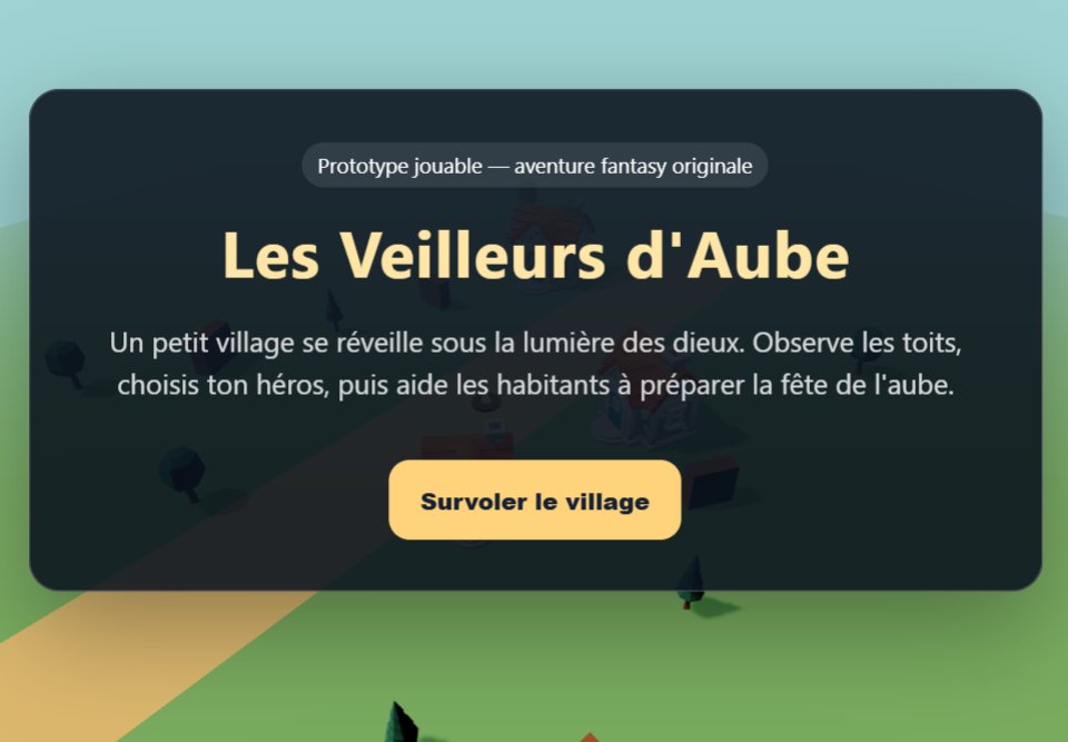 Les Veilleurs d'Aube screenshot
