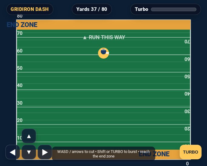 Gridiron Dash screenshot