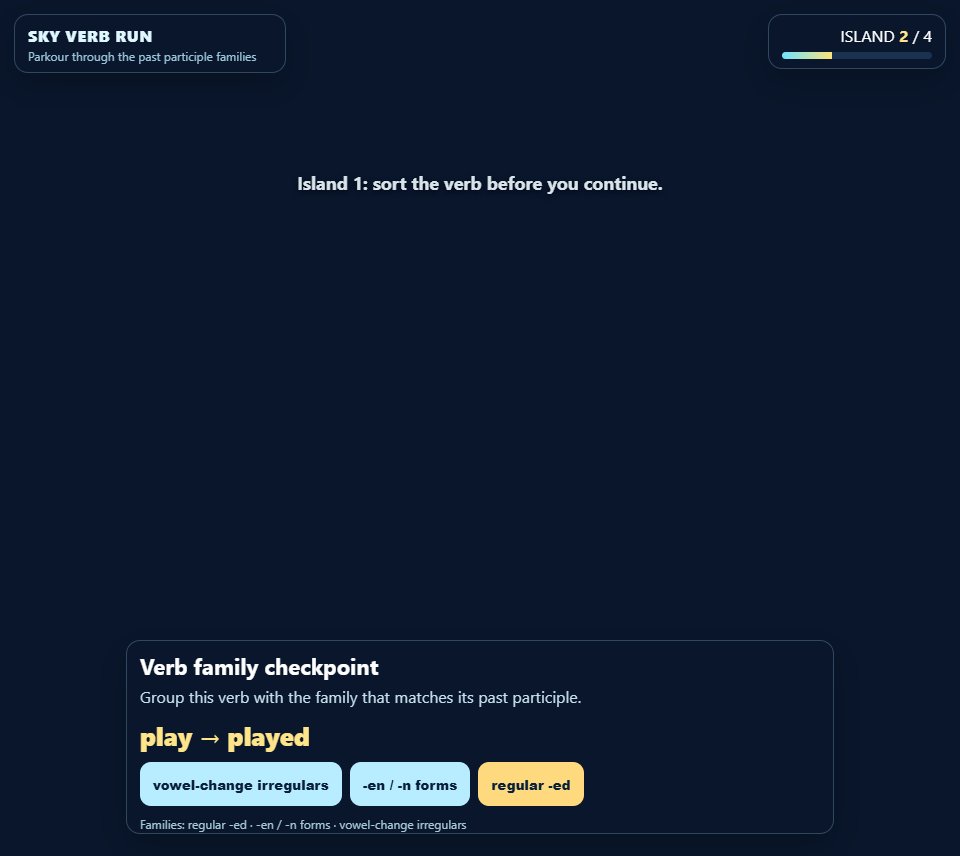 Sky Verb Run screenshot