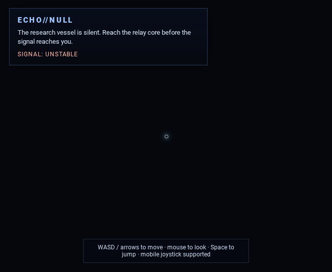 ECHO//NULL screenshot
