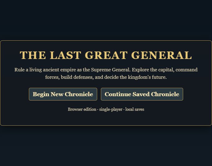 Last Great General screenshot