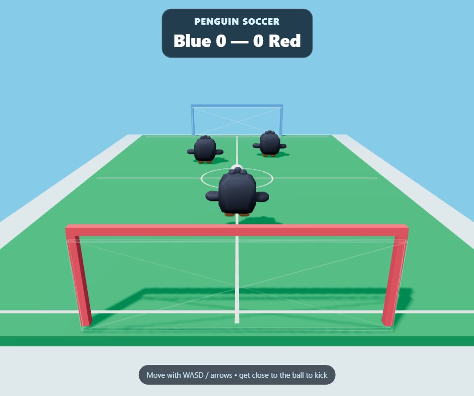 Penguin Soccer screenshot