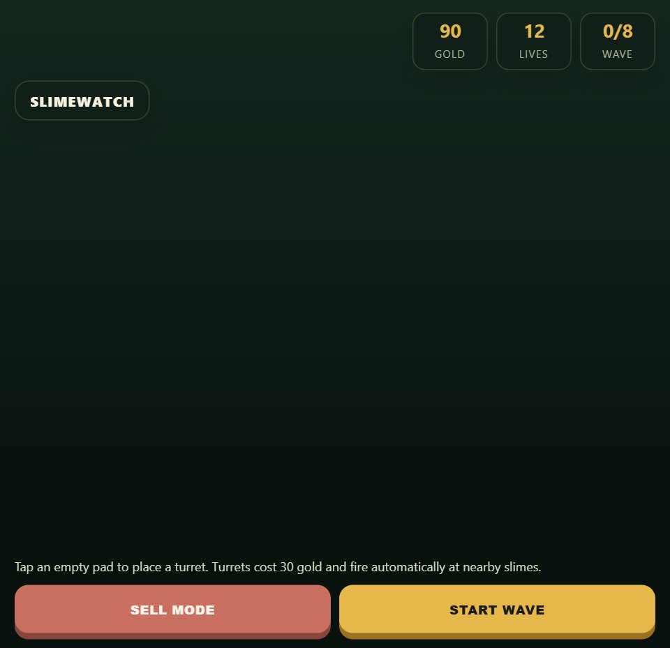 Slimewatch screenshot
