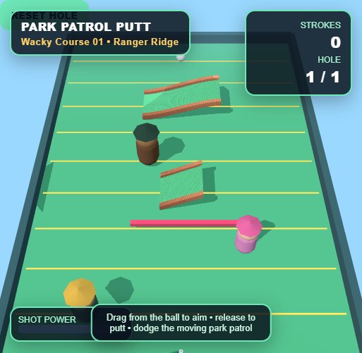 Park Patrol Putt screenshot