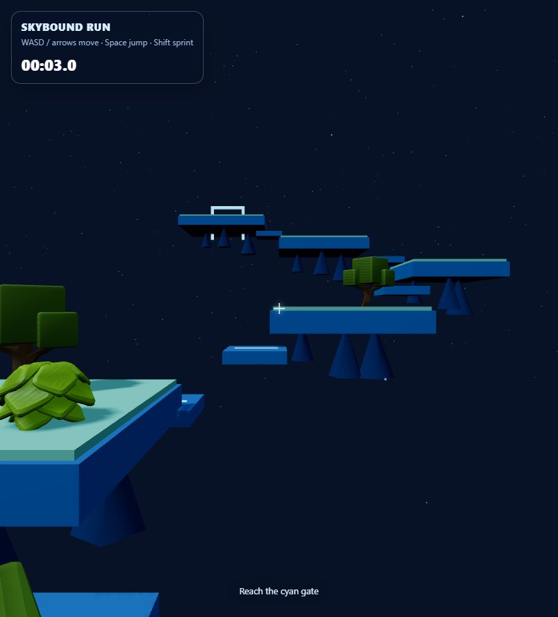 Skybound Run screenshot