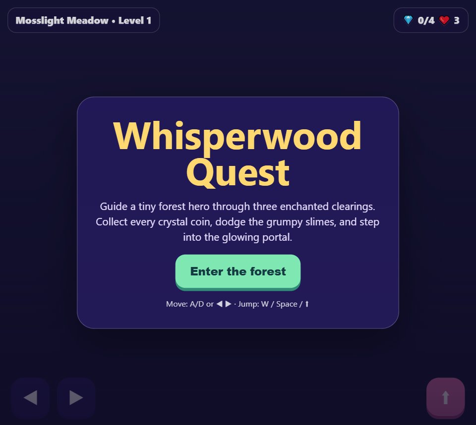 Whisperwood Quest screenshot